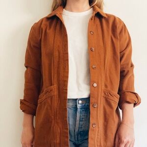Sézane Will Jacket in Camel